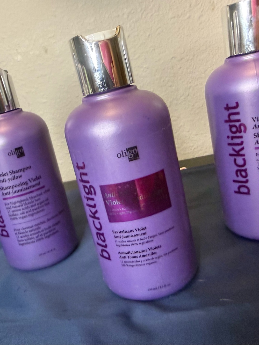 OLIGO Blacklight Violet Shampoo & Conditioner Trio - NEW